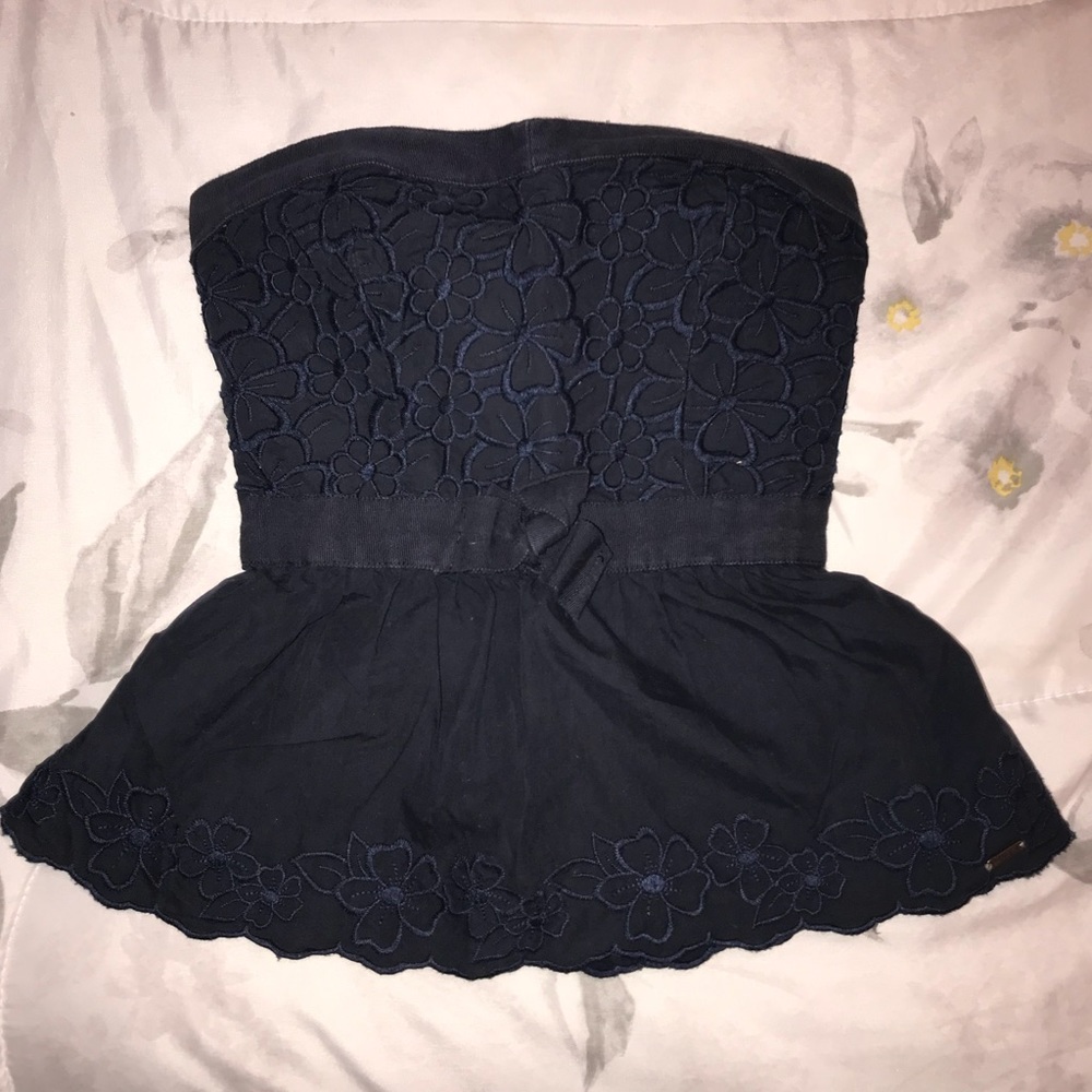 Strapless shirt